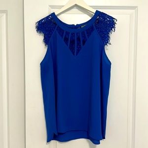 Royal Blue Lace Top by Brixon Ivy